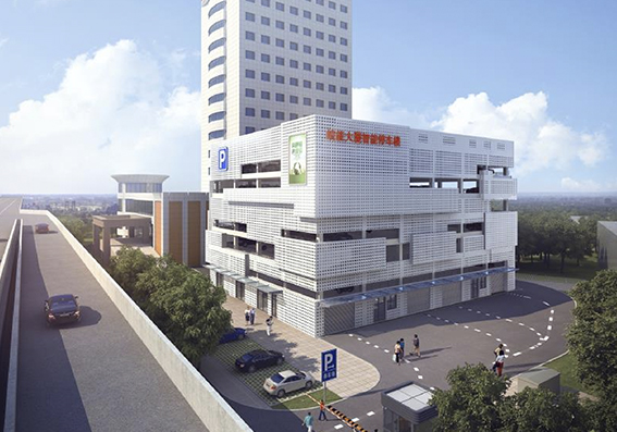 合肥市皖能大廈平面移動智能立體車庫項(xiàng)目